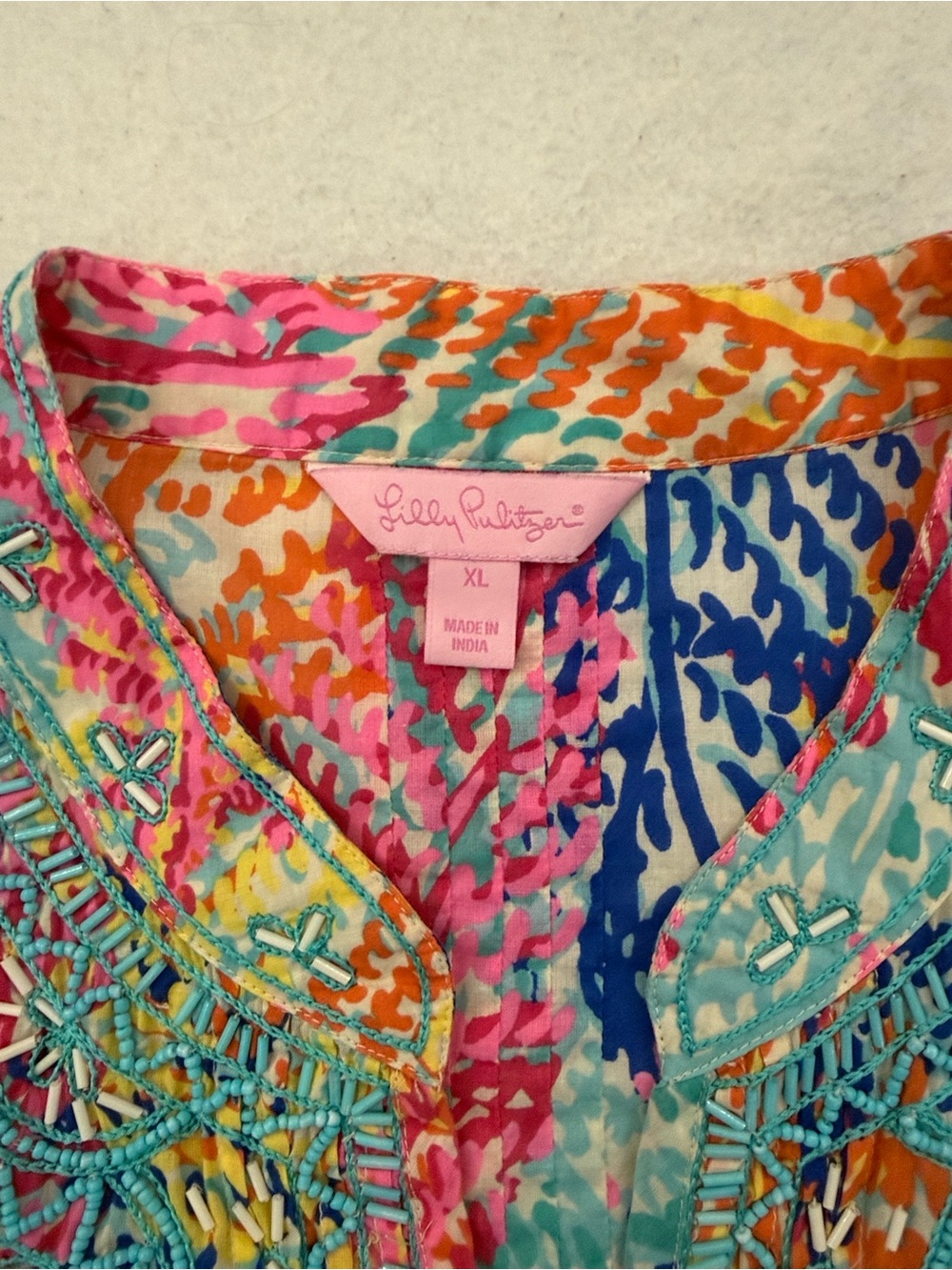 Lillly Pulitzer Elsa Tunic XL - Picture 13 of 15